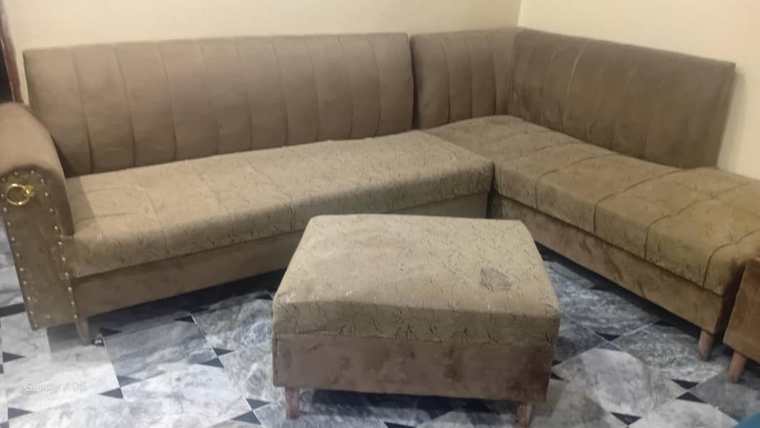 L shape sofa 1