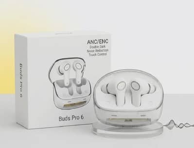 Buds Pro 6 wireless Earbuds ANC and ENC