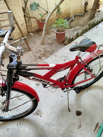 Sparingly used a Humber bicycle for sale.