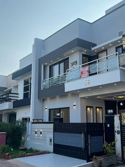 5 Marla Brand New Owner-Built Front Open House For Sale | Sector B2, Bahria Enclave Islamabad