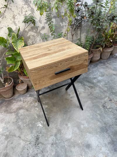 metal and wood