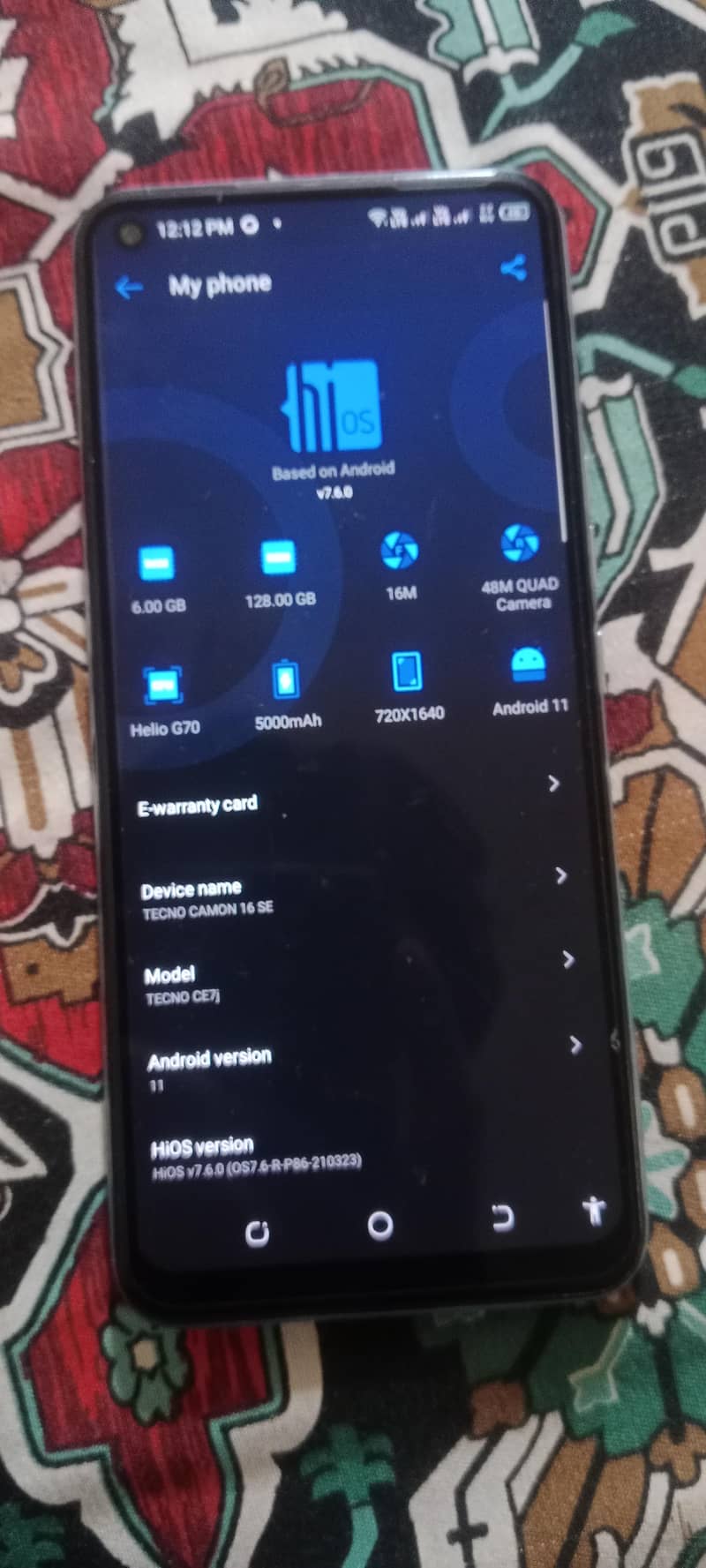 Tecno Camon 16 3