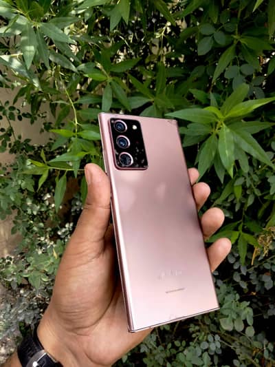Sumsung Not 20 Ultra 12/128gb Condition lush waterpack