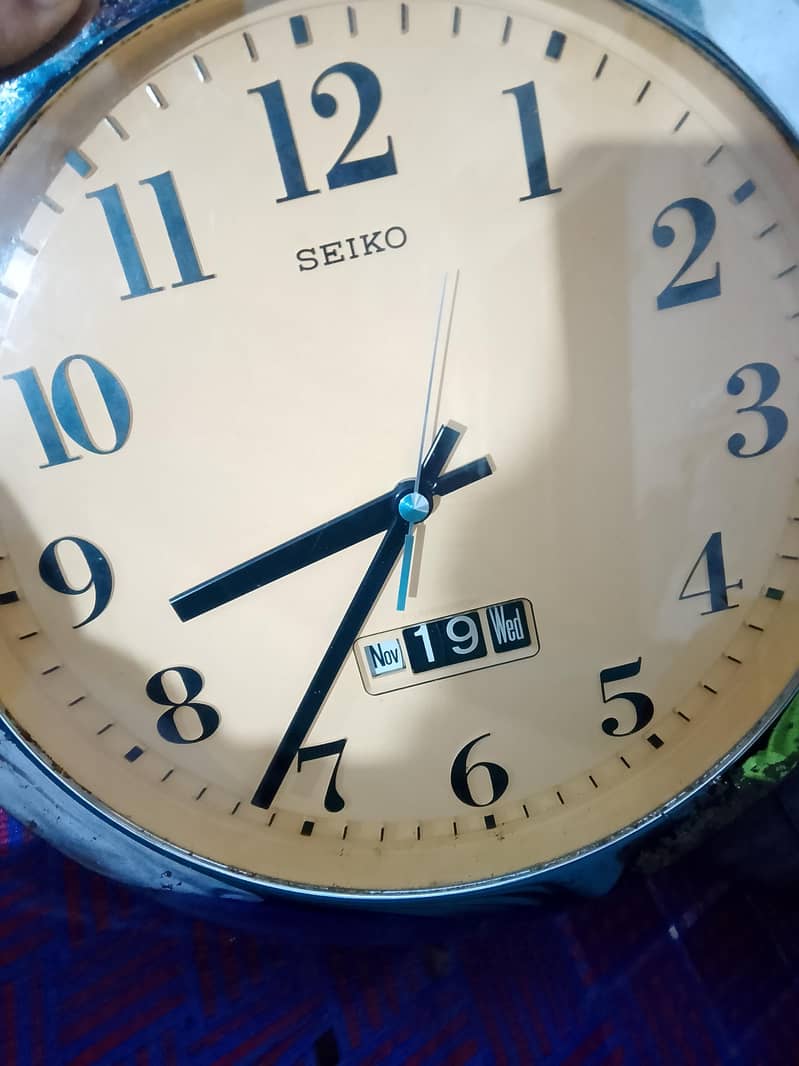 Seiko clock 1