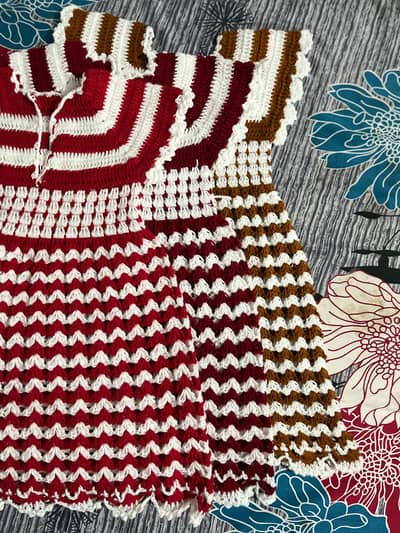 crochet frock handmade