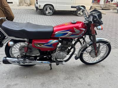 honda 125 2023 model islamabad nmbr 10/10