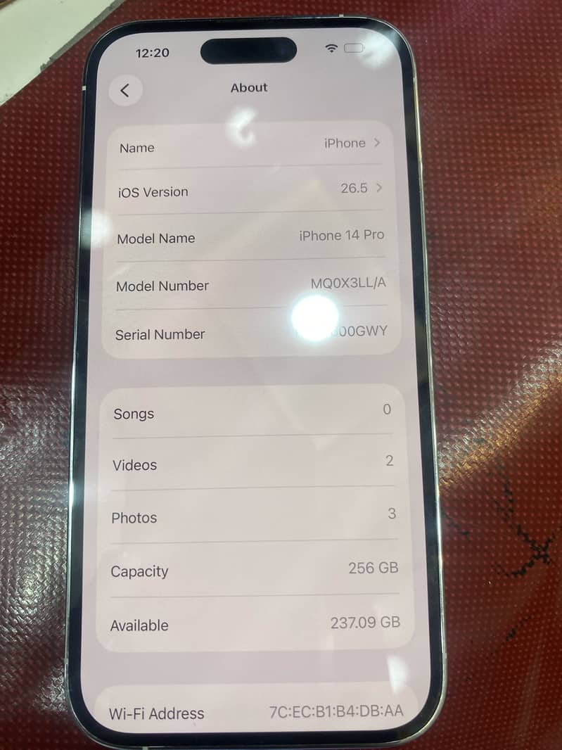 iphone 14pro 256gn 1