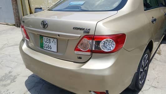 Toyota Corolla GLI 2012