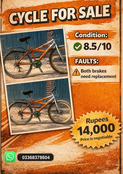 bicycle for sale