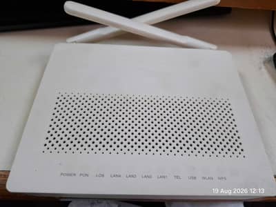 Huawei HG8546M XPON Fiber Router + Power Adapter
