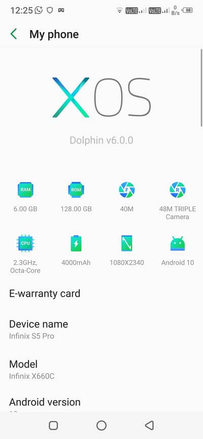 Infinix S5 Pro