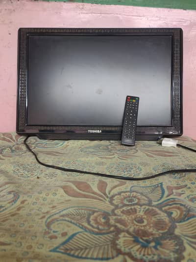 Toshiba 21-inch LCD tv + original working remote