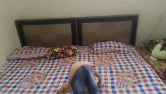 2 Wooden Single Beds for Sale