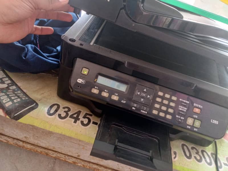 Laptop and printer 3