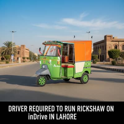 Rickshaw driver required