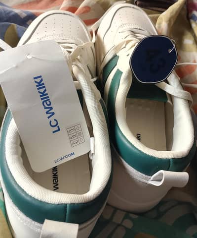 branded new sneakers