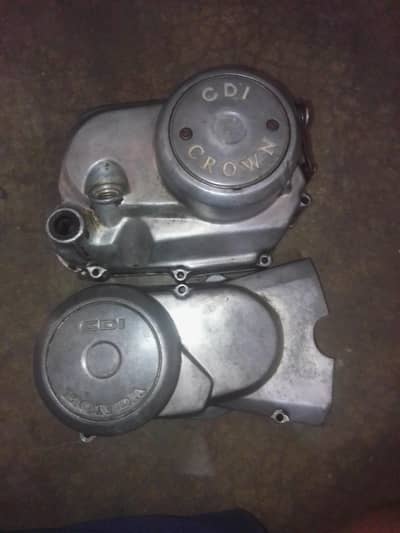 geniun clutch cove magnet cover Honda CD 70