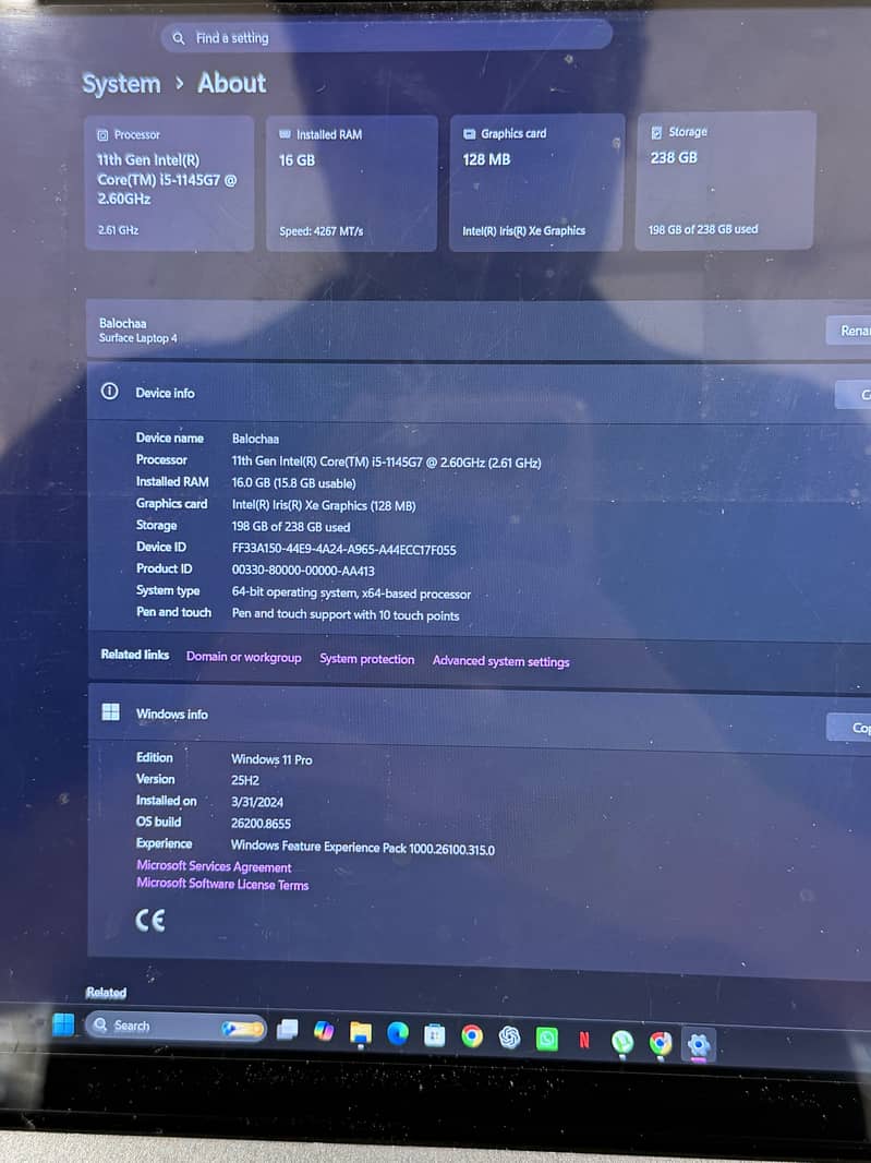 Microsoft surface 4 4
