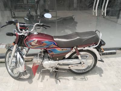 Honda CD 70 2026-First Owner, Fresh Condition, Faisalabad