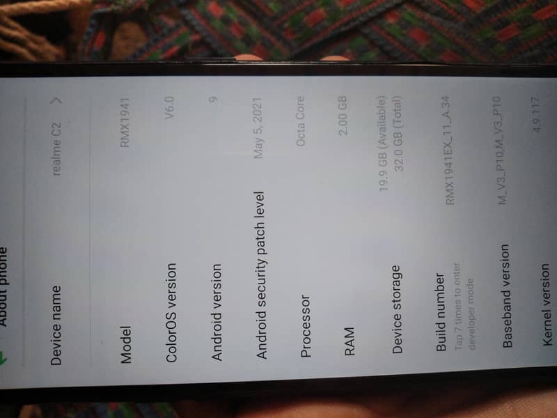 Realme C2 0
