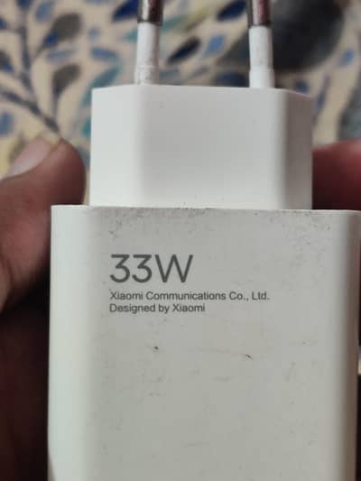  original  33W  Xiaomi charger.