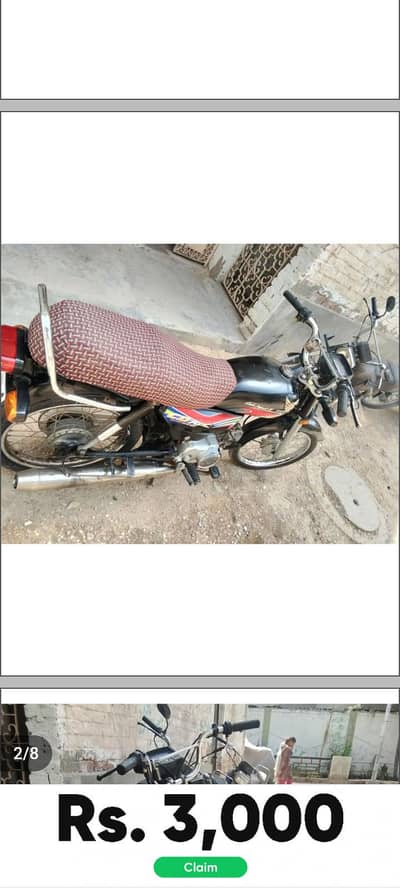 Honda CD 70 2018 Original condition