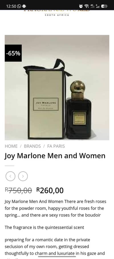 joy marlone men and women