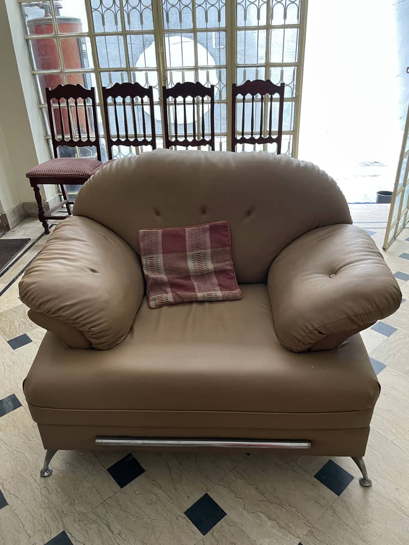 Leather Sofa set 1