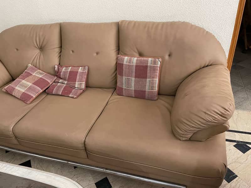 Leather Sofa set 2