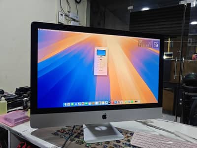 Imac 5K Retina Core i7 32GB Ram 500GB NVME SSD Macos Sequoia7000