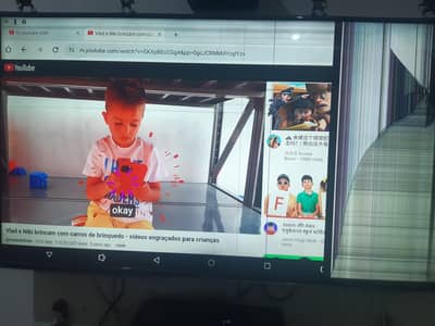 50" led panel brokan