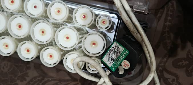 Vintage Carmen Heated Hair Rollers Set / Electric Heated Rollers