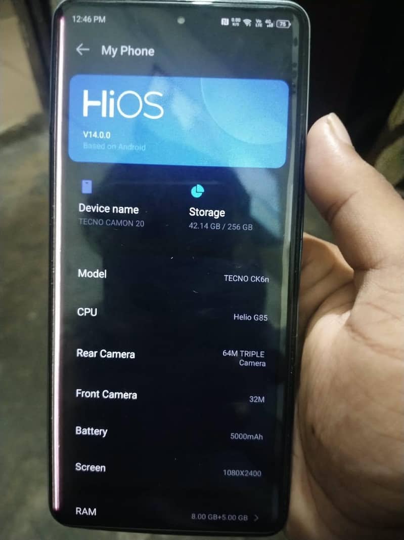 Tecno CAMON 20 Pro 3
