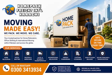 Home Relocation, Office Shifting & International Moving Services
