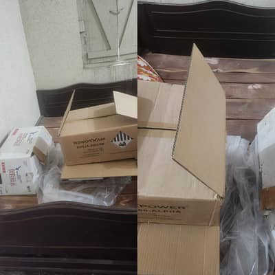 Used Wooden Double Beds- 2 Beds (22000)