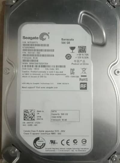 Seagate Hard Drive 500 GB