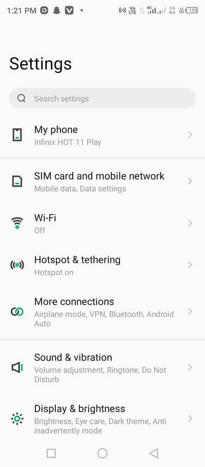 Infinix Hot 11Play