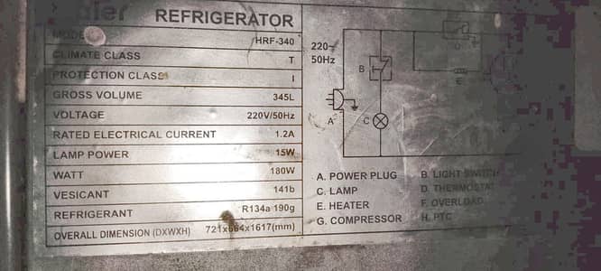 HRF-340 Refrigerators