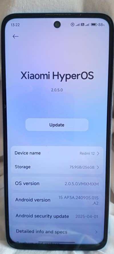 8+4ran  256gb memory