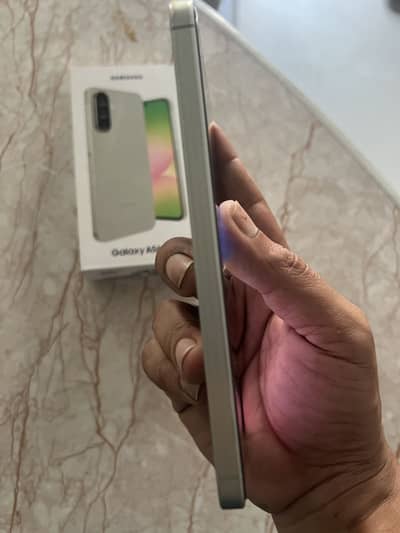 Samsung Mobile A56 12,256 one hand use