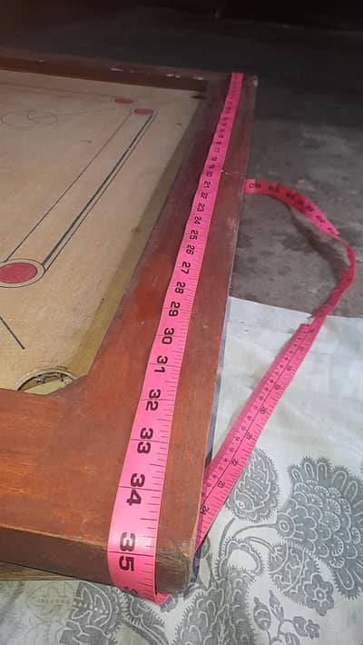 Wooden Carrom Board 34x34 Standard Size - and coins Urgent Sale