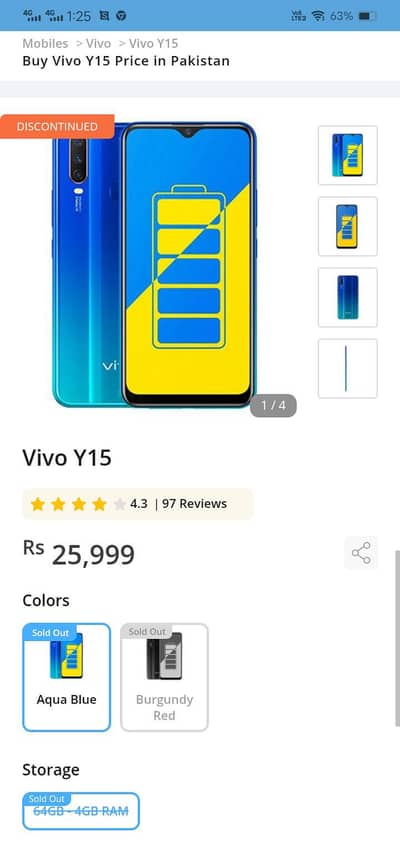 Vivo Y15