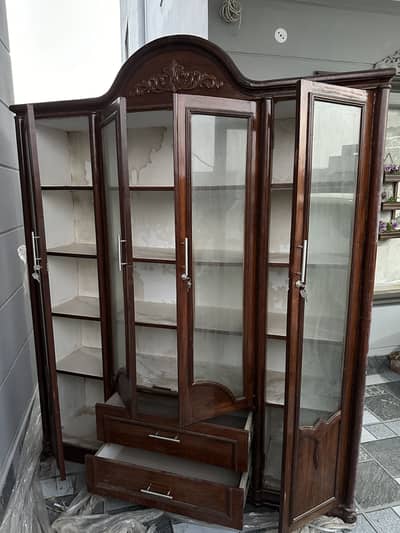 Wooden Crockery Showcase