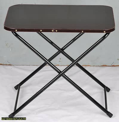 foldable wooden iron table