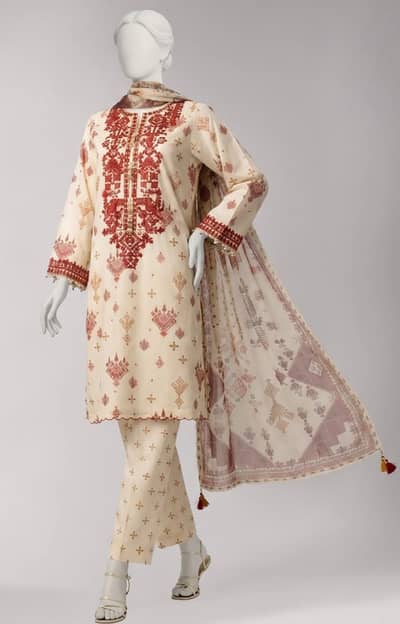 Original Junaid Jamshed (J. ) 2-Piece Suit - Brand New