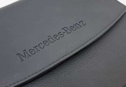 Mercedes-Benz Pebbled Leather Document Wallet / Owner's Manual Holder
