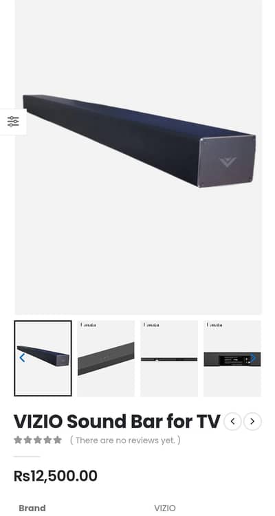 VIZIO sound bar