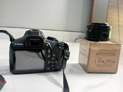 Canon EOS 1300D DSLR camera with Yongnuo YN 50mm f/1.8  lens for sale