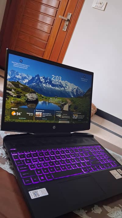 GAMING LAPTOP- pavilion 15- 4GB graphic SSD