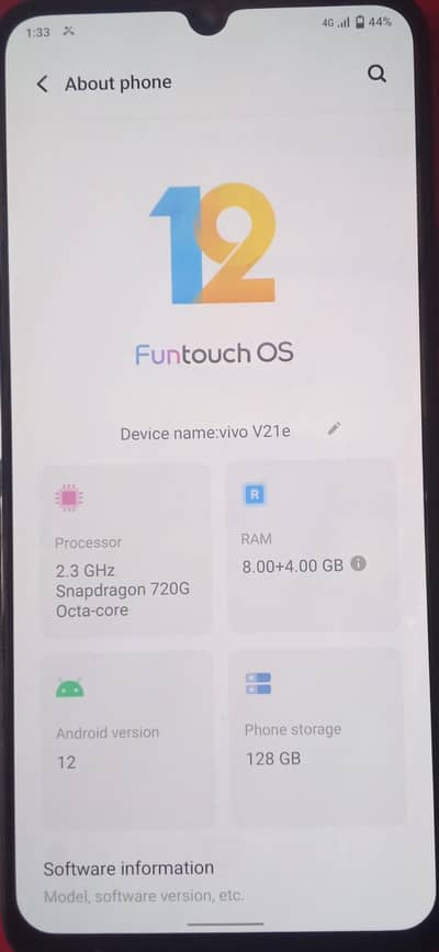 Vivo V21e